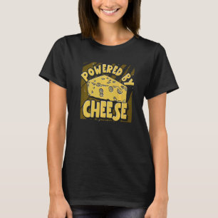Camiseta Cheddar Foodie Queijo com Comida