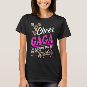 Camiseta Chee Gaga, A Maior Impressão Do Leopardo Do Ventil
