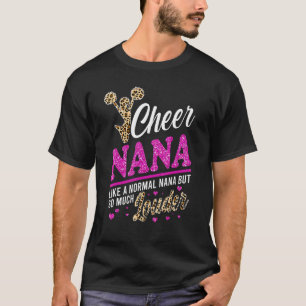 Camiseta Chee Nana, A Maior Impressão Fã Leopardo E Pom Pom