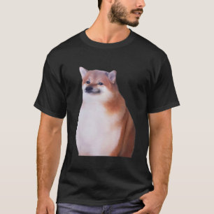 Camiseta Cheebs Dog Shiba Inu Memu Cheems Tracksim Cão M