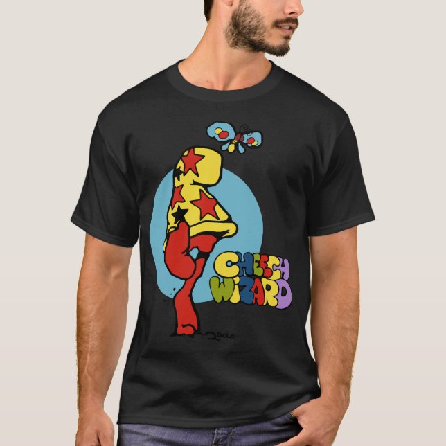 Camiseta Cheech wizard funny (Frente)