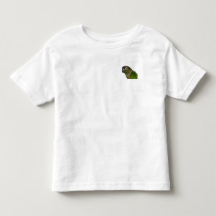 Camiseta Cheeked verde Conure