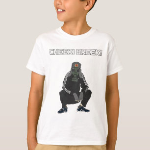 Camiseta Cheeki Breeki - Gopnik Slav Style Engraçado Gamer 
