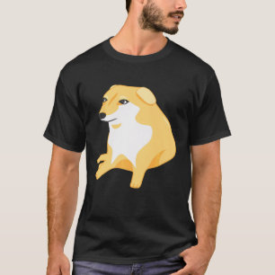 Camiseta Cheems Shiba Inu - Memória Irônica de Cães Prem