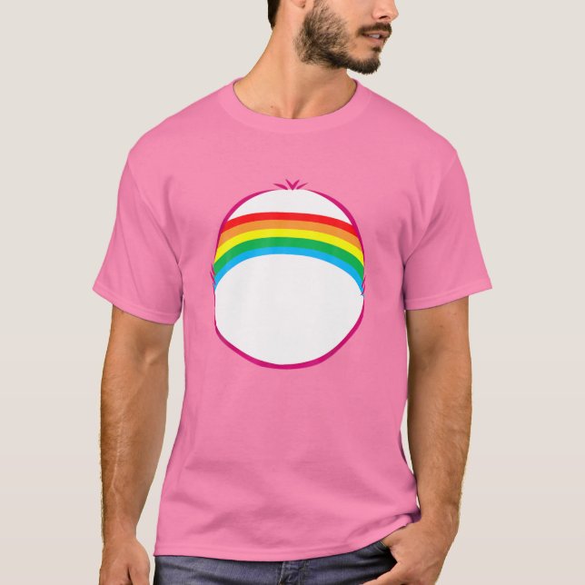 Camiseta Cheer Care-For-Bear-Rainbow-Bear-Costume-Halloween (Frente)