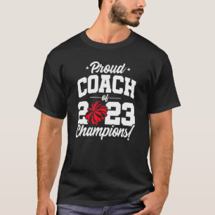 Camiseta "Cheer Coach Champions 2023 School Cheerhead C"