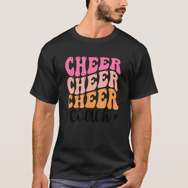 Camiseta Cheer Coach Cheerleading Coach Cheerleader Coach 2 (Frente)