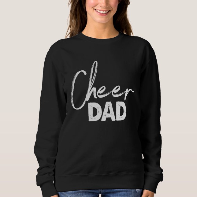 Camiseta Cheer Dad  Women  Mothers Day Party (Frente)