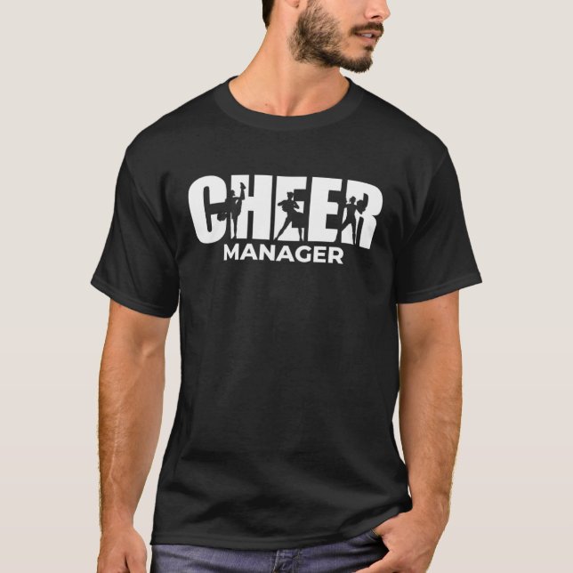 Camiseta Cheer Manager Cheerleading  1 (Frente)