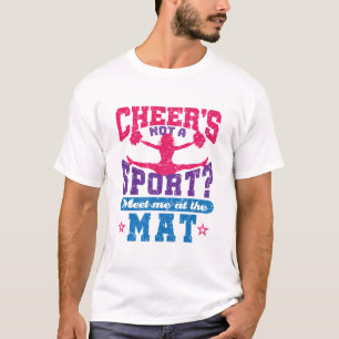 Camiseta Cheer não é um Cheerleader de animação engraçado n