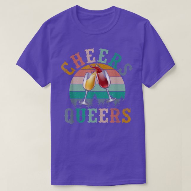 Camiseta Cheer Queers (Frente do Design)