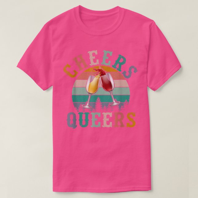 Camiseta Cheer Queers (Frente do Design)