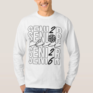 Camiseta Cheer Senior 2026 Men LS
