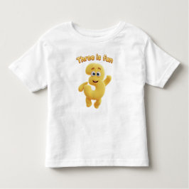 Camiseta Cheerful Cartoon Number 3 | "Three is Fun"