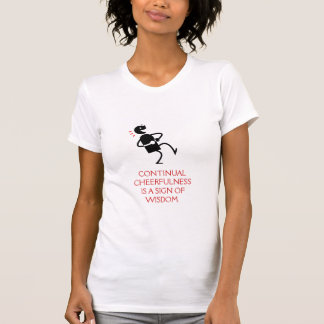 Camiseta Cheerfulness contínuo