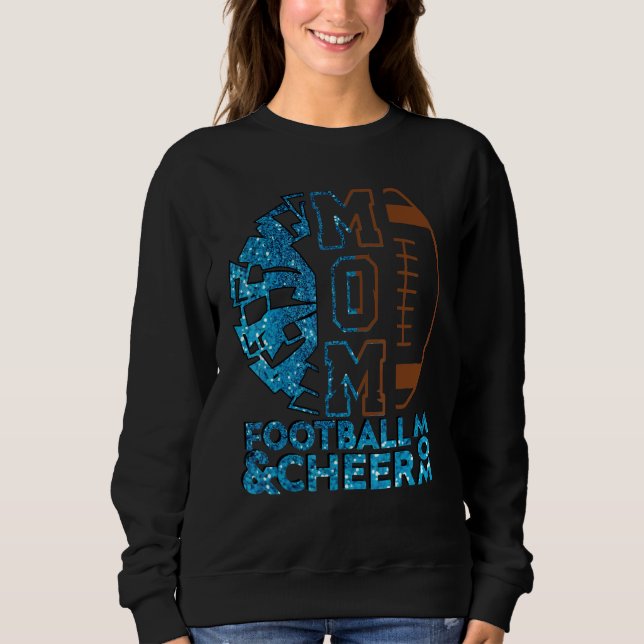 Camiseta Cheerhead De Futebol, Mãe De Ambos Os Manequins (Frente)