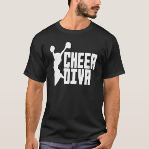 Camiseta Cheerhead Diva Cheerleader