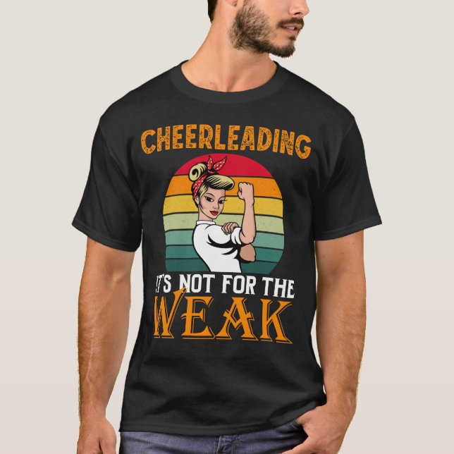 Camiseta Cheerhead é para o Fraco (Frente)
