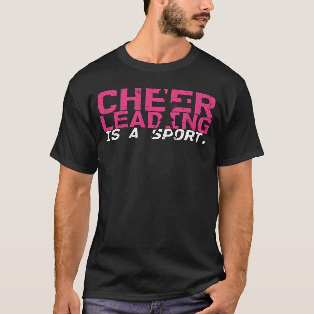 Camiseta Cheerhead É Um Ventilador Excelente De Torcida (Frente)