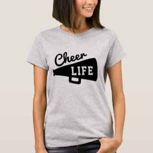 Camiseta Cheerhead Life Simple Minimalist Cinza