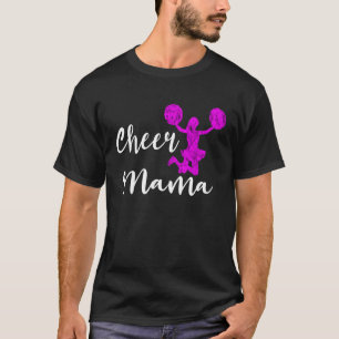 Camiseta Cheerhead Mãe Aplausos Cheerhead Cheerleade
