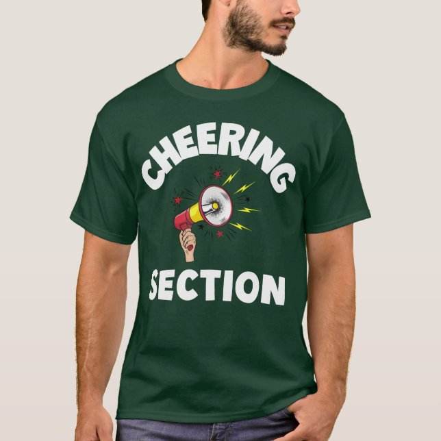 Camiseta Cheering Section Sports and Performance shirt girl (Frente)