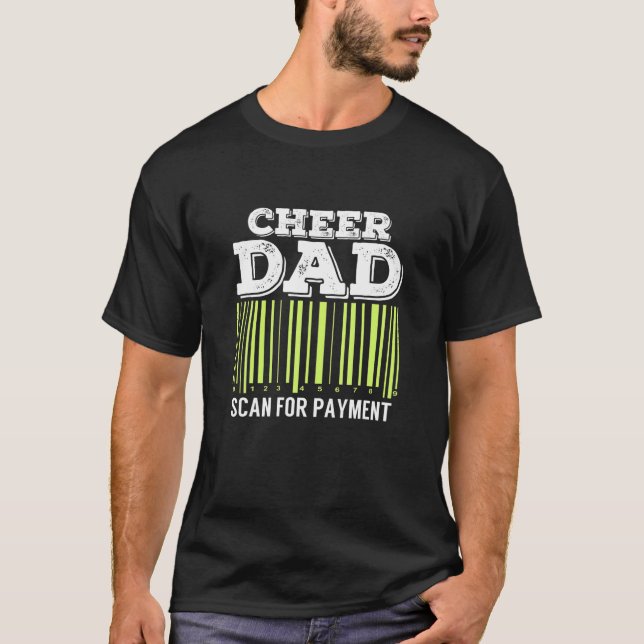 Camiseta Cheerlead Pai De Cheque Para Pagamento (Frente)