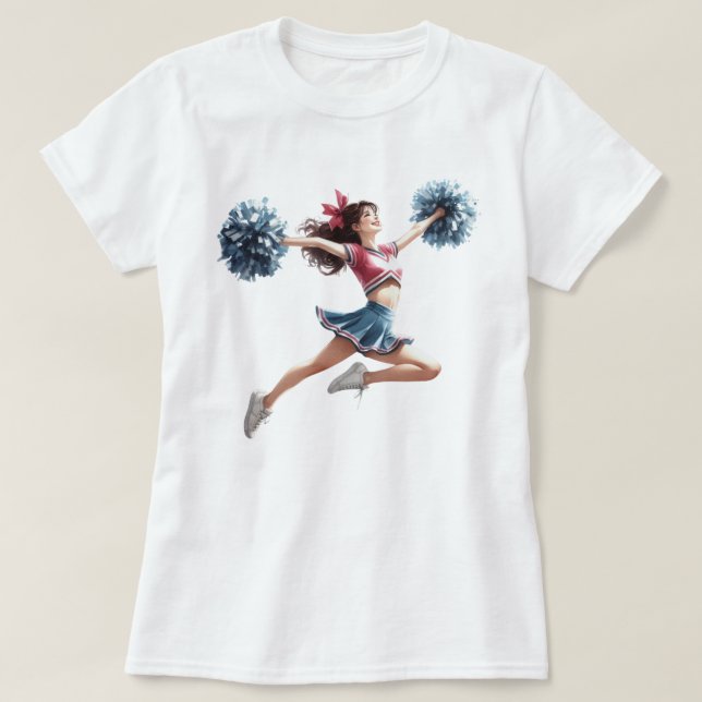 Camiseta Cheerleader (Frente do Design)