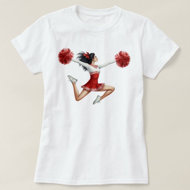 Camiseta Cheerleader (Frente do Design)