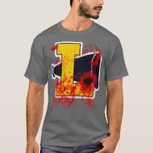 Camiseta Cheerleader Acampamento Sangrento Pom