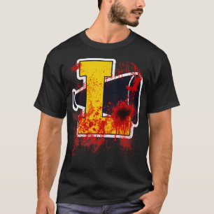 Camiseta Cheerleader Acampamento Sangrento Pom