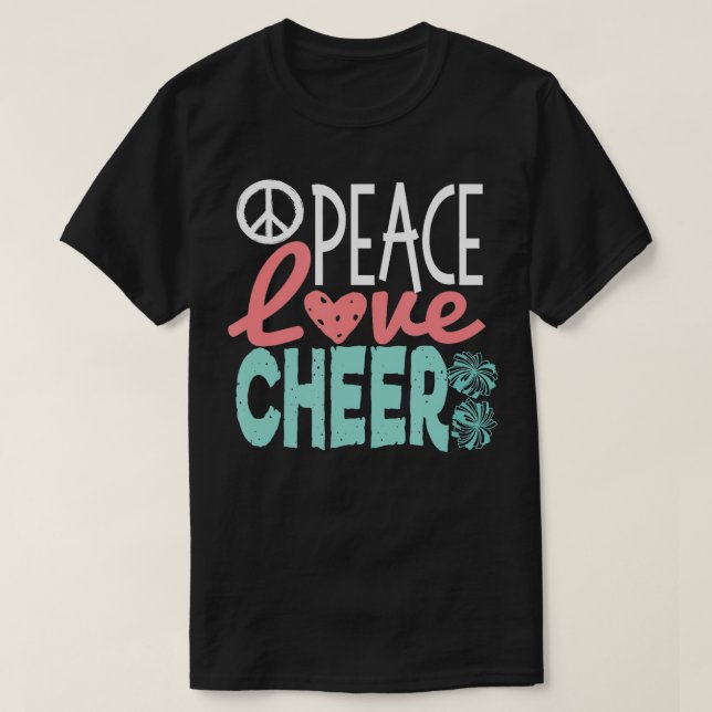 Camiseta Cheerleader Bonito de Saúde e Presentes de Líder (Frente do Design)