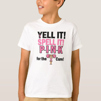 Camiseta Cheerleader (cancro da mama)