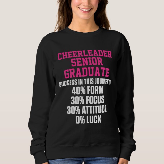 Camiseta Cheerleader Cheerleading Cheering Success Senior G (Frente)
