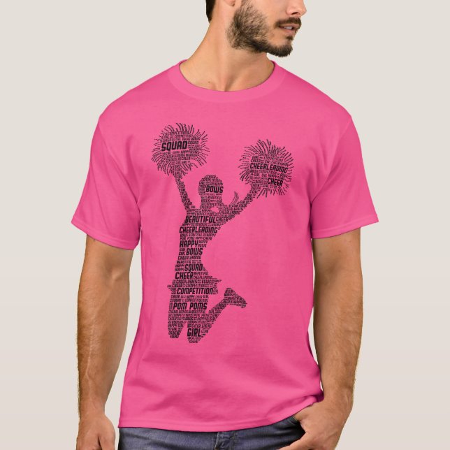 Camiseta Cheerleader De Liderança Animadora Garota Jovem Es (Frente)