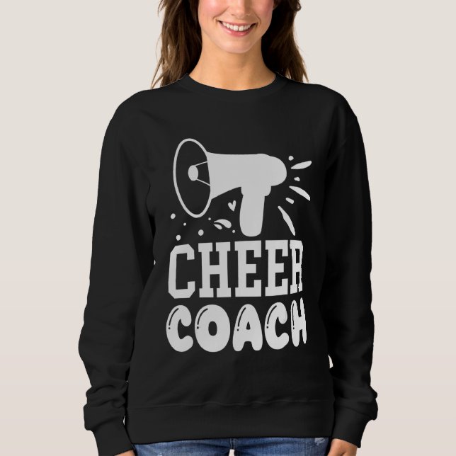 Camiseta Cheerleader de treinador Cheer (Frente)