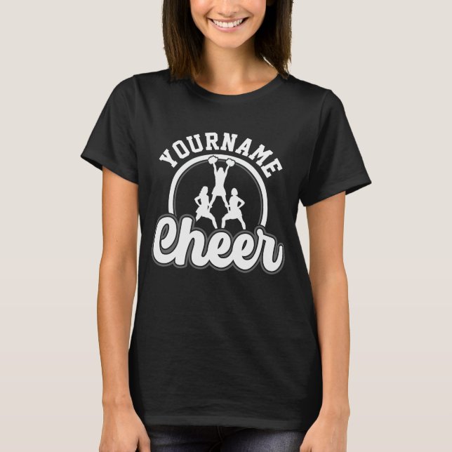 Camiseta Cheerleader de Varsity da Equipe de Autores do NOM (Frente)