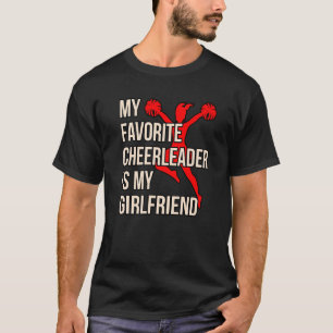 Camiseta Cheerleader É O Meu Esquadrão De Cheerhead Namorad