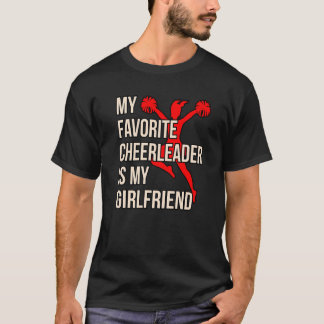 Camiseta Cheerleader É O Meu Esquadrão De Cheerhead Namorad