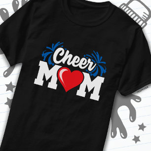 Camiseta Cheerleader escolar esquadrão esportes orgulhosos 