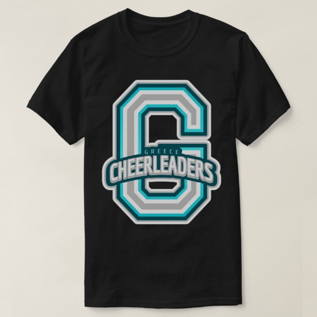 Camiseta Cheerleader grécia (Frente do Design)