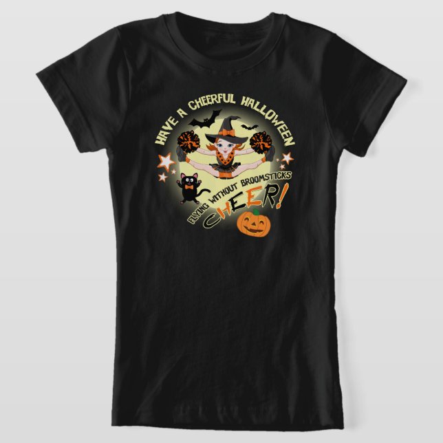 Camiseta Cheerleader Halloween (Postura )