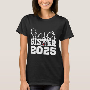 Camiseta Cheerleader Irmã Cheer Cl De Graduação 2025