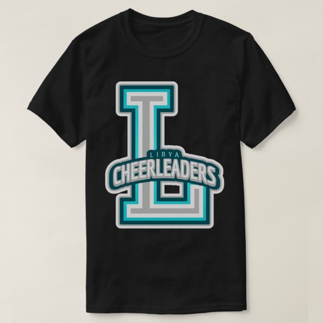 Camiseta Cheerleader Líbia (Frente do Design)