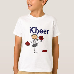 Camiseta Cheerleader mim figura da vara do elogio