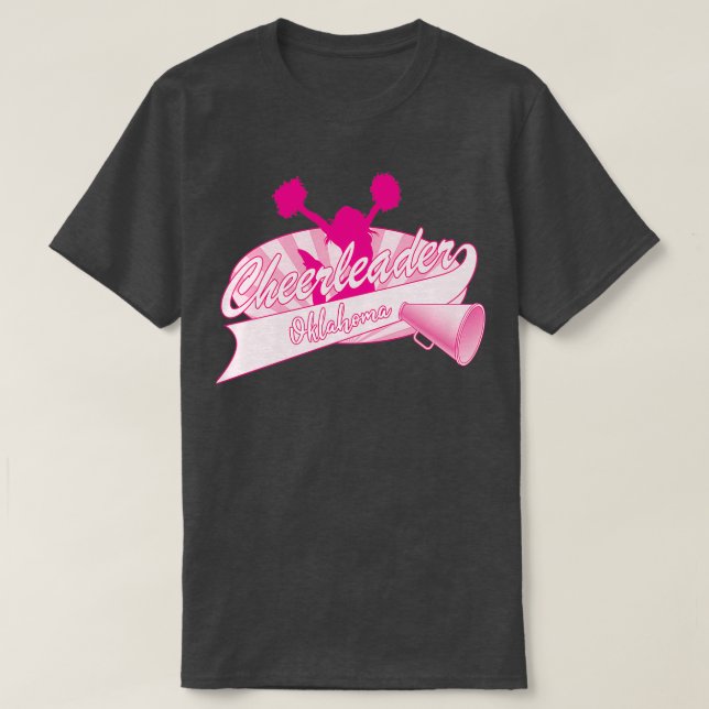Camiseta Cheerleader Oklahoma (Frente do Design)
