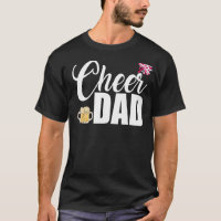 Cheerleader Pai Pompom Orgulhoso Papa treinador Fa