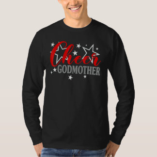 Camiseta Cheerleader Proud Cheer Godmother Pride Sports Sup
