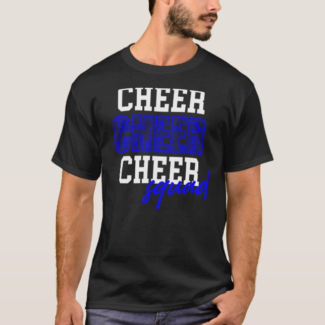 Camiseta Cheerleading  Cheer Mom Cheer Squad Girl Teen Prac (Frente)