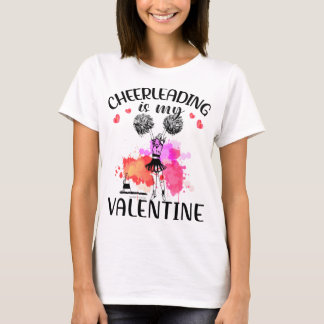 Camiseta Cheerleading é meu valentine TTA